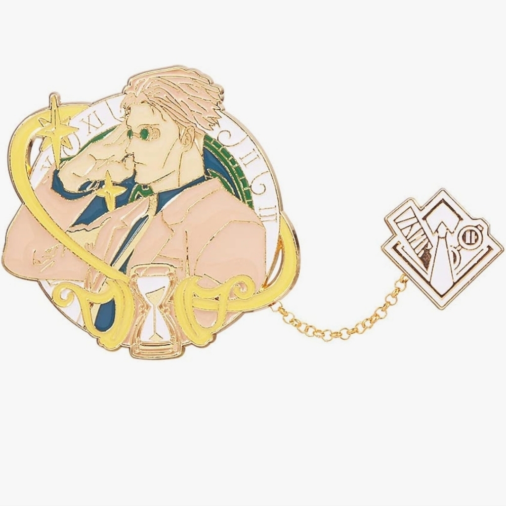Pink and Gold Enamel Pin Brooch - Men's Accessories Jiu-Jitsu Kaizen